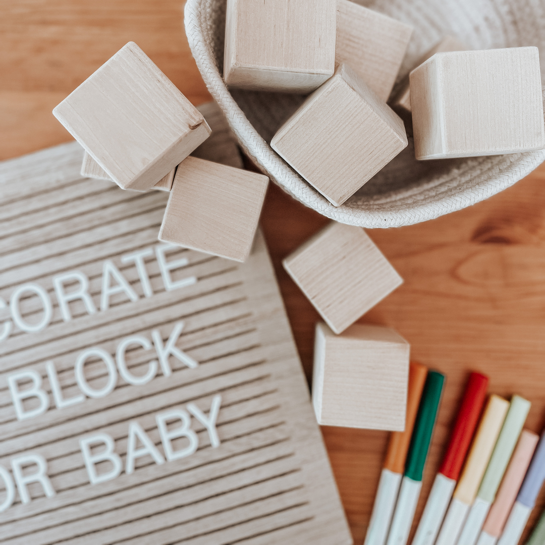 Baby Shower Block Activity