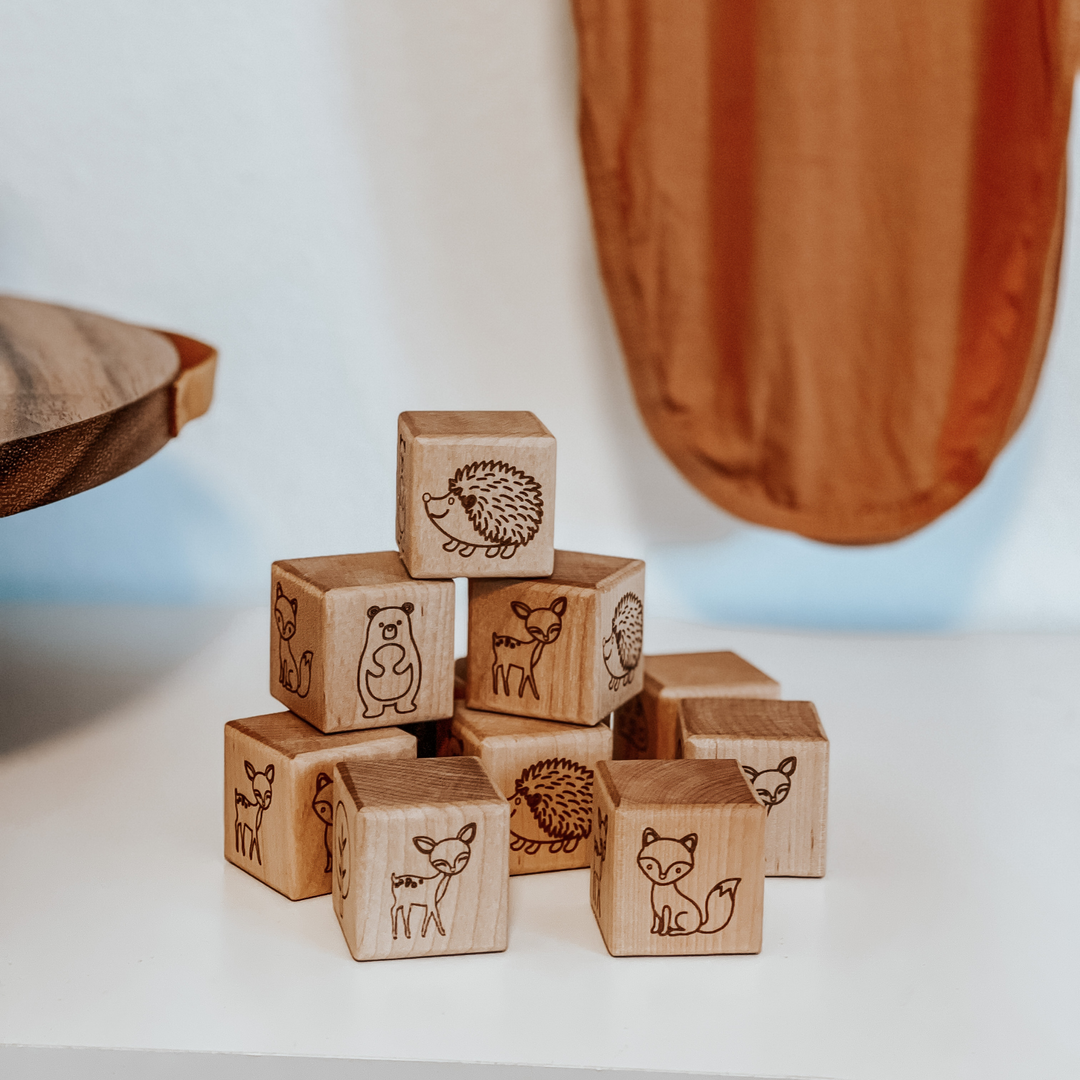 Woodland animal nursery decor